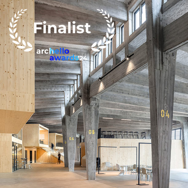 Please vote! CIC ist Finalist der archello awards 2024