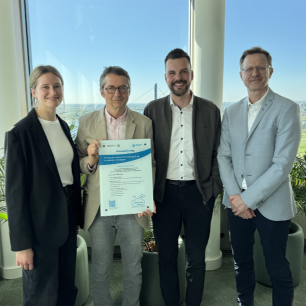 NRW.Energy4Climate Auszeichnung für den Technikcampus