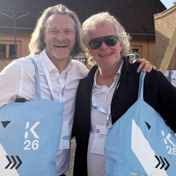 Christian und Kilian in den Konvent der Baukultur berufen